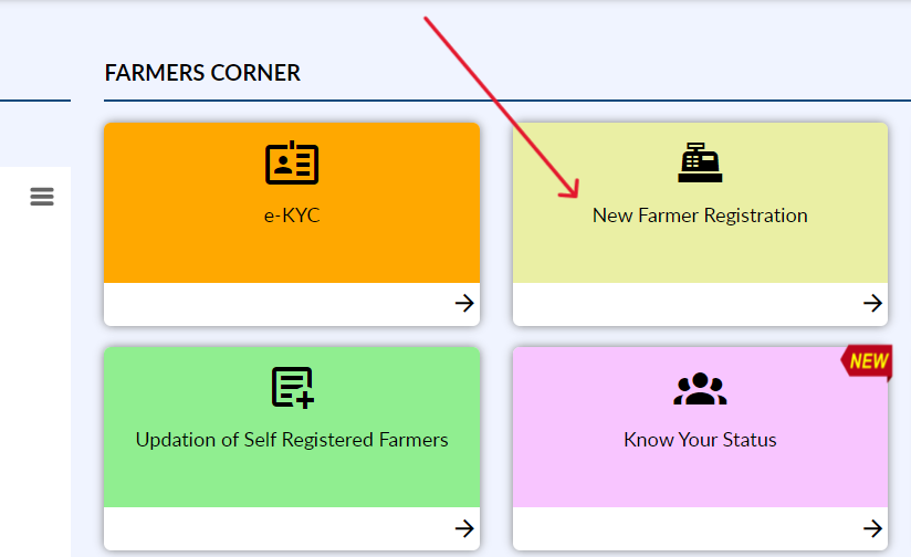 New Farmer Registration